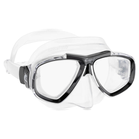 Cressi Focus diving mask including prescription lenses
